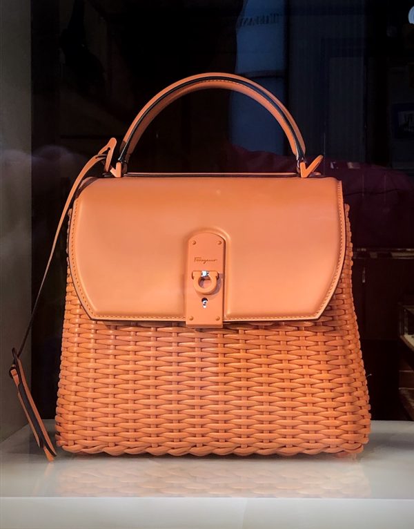 Structured Black Handbag