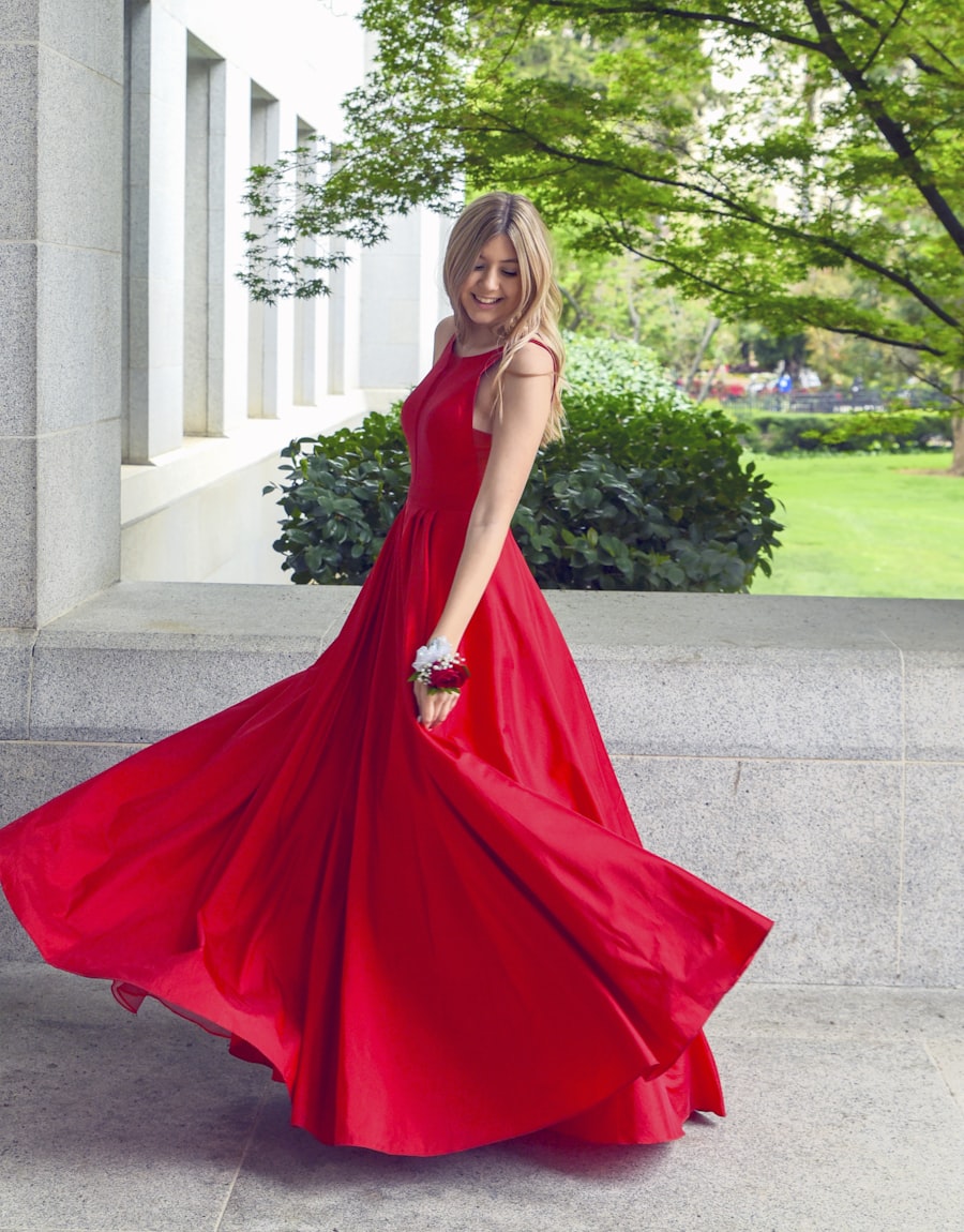 Draped Midi Dress