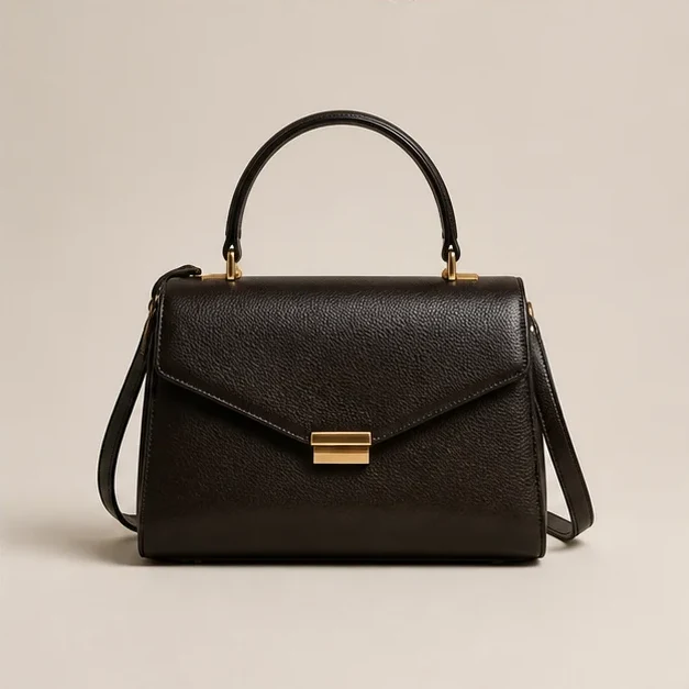 Structured Top-Handle Bag